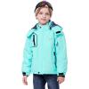 imageWULFUL Boys Waterproof Ski Jacket Warm Fleece Hooded Winter Snow CoatAqua