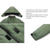 imageWULFUL Boys Waterproof Ski Jacket Warm Fleece Hooded Winter Snow CoatArmy Green0006