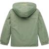 imageWULFUL Boys Waterproof Ski Jacket Warm Fleece Hooded Winter Snow CoatArmy Green0006