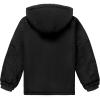 imageWULFUL Boys Waterproof Ski Jacket Warm Fleece Hooded Winter Snow CoatBlack