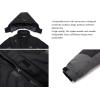 imageWULFUL Boys Waterproof Ski Jacket Warm Fleece Hooded Winter Snow CoatBlackgrey