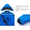 imageWULFUL Boys Waterproof Ski Jacket Warm Fleece Hooded Winter Snow CoatBlue