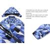 imageWULFUL Boys Waterproof Ski Jacket Warm Fleece Hooded Winter Snow CoatBlue0006