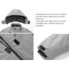 imageWULFUL Boys Waterproof Ski Jacket Warm Fleece Hooded Winter Snow CoatDark Grey