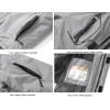 imageWULFUL Boys Waterproof Ski Jacket Warm Fleece Hooded Winter Snow CoatDark Grey