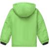 imageWULFUL Boys Waterproof Ski Jacket Warm Fleece Hooded Winter Snow CoatGreen