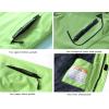 imageWULFUL Boys Waterproof Ski Jacket Warm Fleece Hooded Winter Snow CoatGreen