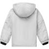 imageWULFUL Boys Waterproof Ski Jacket Warm Fleece Hooded Winter Snow CoatLight Grey