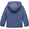 imageWULFUL Boys Waterproof Ski Jacket Warm Fleece Hooded Winter Snow CoatNavy0006