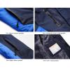 imageWULFUL Boys Waterproof Ski Jacket Warm Fleece Hooded Winter Snow CoatNavyblue