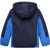 imageWULFUL Boys Waterproof Ski Jacket Warm Fleece Hooded Winter Snow CoatNavyblue