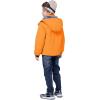 imageWULFUL Boys Waterproof Ski Jacket Warm Fleece Hooded Winter Snow CoatOrange
