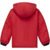imageWULFUL Boys Waterproof Ski Jacket Warm Fleece Hooded Winter Snow CoatRed
