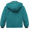 imageWULFUL Boys Waterproof Ski Jackets Warm Fleece Lined Hooded Winter Snow CoatBlue Green