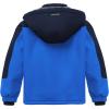 imageWULFUL Boys Waterproof Ski Jackets Warm Fleece Lined Hooded Winter Snow CoatBlue Navy