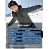 imageWULFUL Boys Waterproof Ski Jackets Warm Fleece Lined Hooded Winter Snow CoatGrey