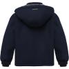 imageWULFUL Boys Waterproof Ski Jackets Warm Fleece Lined Hooded Winter Snow CoatNavy Blue