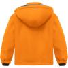 imageWULFUL Boys Waterproof Ski Jackets Warm Fleece Lined Hooded Winter Snow CoatOrange
