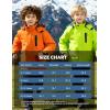 imageWULFUL Boys Waterproof Ski Jackets Warm Fleece Lined Hooded Winter Snow CoatOrange