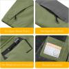 imageWULFUL Boys Waterproof Ski Snow Jacket Winter Thick Fleece Jacket Outdoor Windproof CoatGreengrey