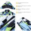 imageWULFUL Boys Waterproof Ski Snow Jacket Winter Thick Fleece Jacket Outdoor Windproof CoatPaintings