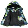 imageWULFUL Boys Waterproof Ski Snow Jacket Winter Thick Fleece Jacket Outdoor Windproof CoatPaintings