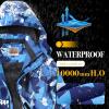 imageWULFUL Boys Waterproof Ski Snow Jacket Winter Thick Fleece Jacket Outdoor Windproof CoatSnowflake