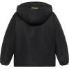 imageWULFUL Girls Waterproof Ski Jacket Warm Fleece Hooded Winter Snow CoatBlack