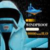 imageWULFUL Girls Waterproof Ski Jacket Warm Fleece Hooded Winter Snow CoatBlue