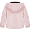 imageWULFUL Girls Waterproof Ski Jacket Warm Fleece Hooded Winter Snow CoatLight Pink