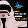 imageWULFUL Girls Waterproof Ski Jacket Warm Fleece Hooded Winter Snow CoatLight Pink