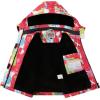 imageWULFUL Girls Waterproof Ski Jacket Warm Fleece Hooded Winter Snow CoatMulticolor