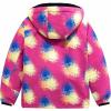 imageWULFUL Girls Waterproof Ski Jacket Warm Fleece Hooded Winter Snow CoatPattern 3