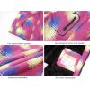 imageWULFUL Girls Waterproof Ski Jacket Warm Fleece Hooded Winter Snow CoatPattern 3