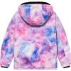 imageWULFUL Girls Waterproof Ski Jacket Warm Fleece Hooded Winter Snow CoatPattern 4