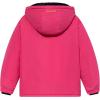 imageWULFUL Girls Waterproof Ski Jacket Warm Fleece Hooded Winter Snow CoatRose Red