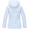 imageWULFUL Girls Winter Waterproof Coat Warm Hooded Parka Jacket LongBlue