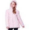 imageWULFUL Girls Winter Waterproof Coat Warm Hooded Parka Jacket LongPink