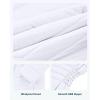 imageWULFUL Girls Winter Waterproof Coat Warm Hooded Parka Jacket LongWhite