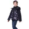 imageWULFUL Kids Waterproof Ski Jacket Warm Fleece Hooded Boys and Girls Winter Snow Coat OutwearWindproof RainCoatBlack Camouflage