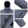 imageWULFUL Kids Waterproof Ski Jacket Warm Fleece Hooded Boys and Girls Winter Snow Coat OutwearWindproof RainCoatDark Grey