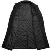 imageWULFUL Men Wool Trench Coat Slim Fit Winter CoatBlack