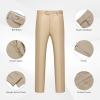 imageWULFUL Mens 2 Piece Slim Fit Suit Set One Button Blazer Jacket Pants Tuxedo Set for Party Wedding and BusinessChampagne