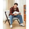 imageWULFUL Mens Flannel Shirts Jacket Casual Button Down Plaid Outerwear Coat Long Sleeve Fleece Shacket lightweightNavy Yellow566