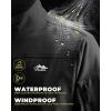 imageWULFUL Mens Lightweight Softshell Jacket Warm Fleece Lined Windbreaker Waterproof Soft Shell OutdoorBlack