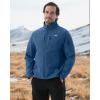 imageWULFUL Mens Lightweight Softshell Jacket Warm Fleece Lined Windbreaker Waterproof Soft Shell OutdoorRoyal Blue