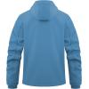 imageWULFUL Mens Lightweight Softshell Jacket Warm Fleece Lined Windbreaker Waterproof Soft Shell for Outdoor HikingLake Blue