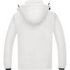 imageWULFUL Mens Ski Jackets Warm Winter Snow Windbreaker Resistant Snowboard Fleece Coat Mountain Waterproof Parka with HoodWhite