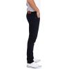 imageWULFUL Mens Slim Fit Skinny Stretch Comfy Jeans Denim PantsBlack