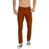 imageWULFUL Mens Slim Fit Skinny Stretch Comfy Jeans Denim PantsCoffee